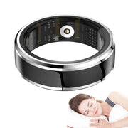 Sleep Tracker Ring Fitness Sleep Heart Rate Ring BT Health Tracker with 3-5 Days Battery Life Waterproof Tracker for Sleep